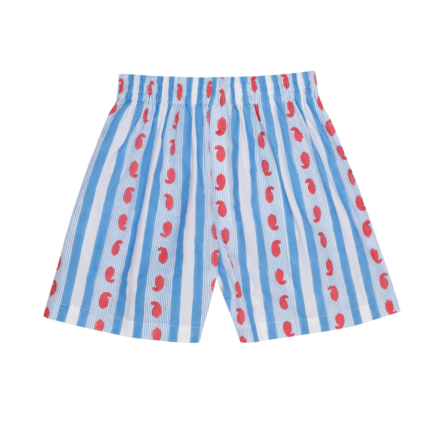 Cabana Shorts in Ribbon Print