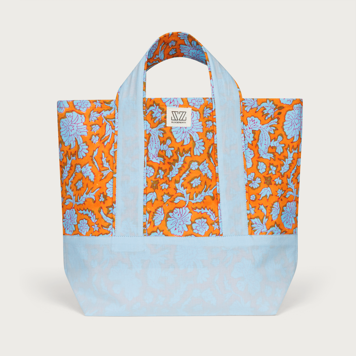 Maine Large Tote in Nila Print