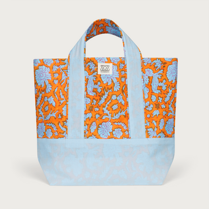 Maine Large Tote in Nila Print