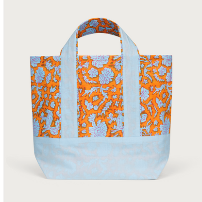 Maine Large Tote in Nila Print