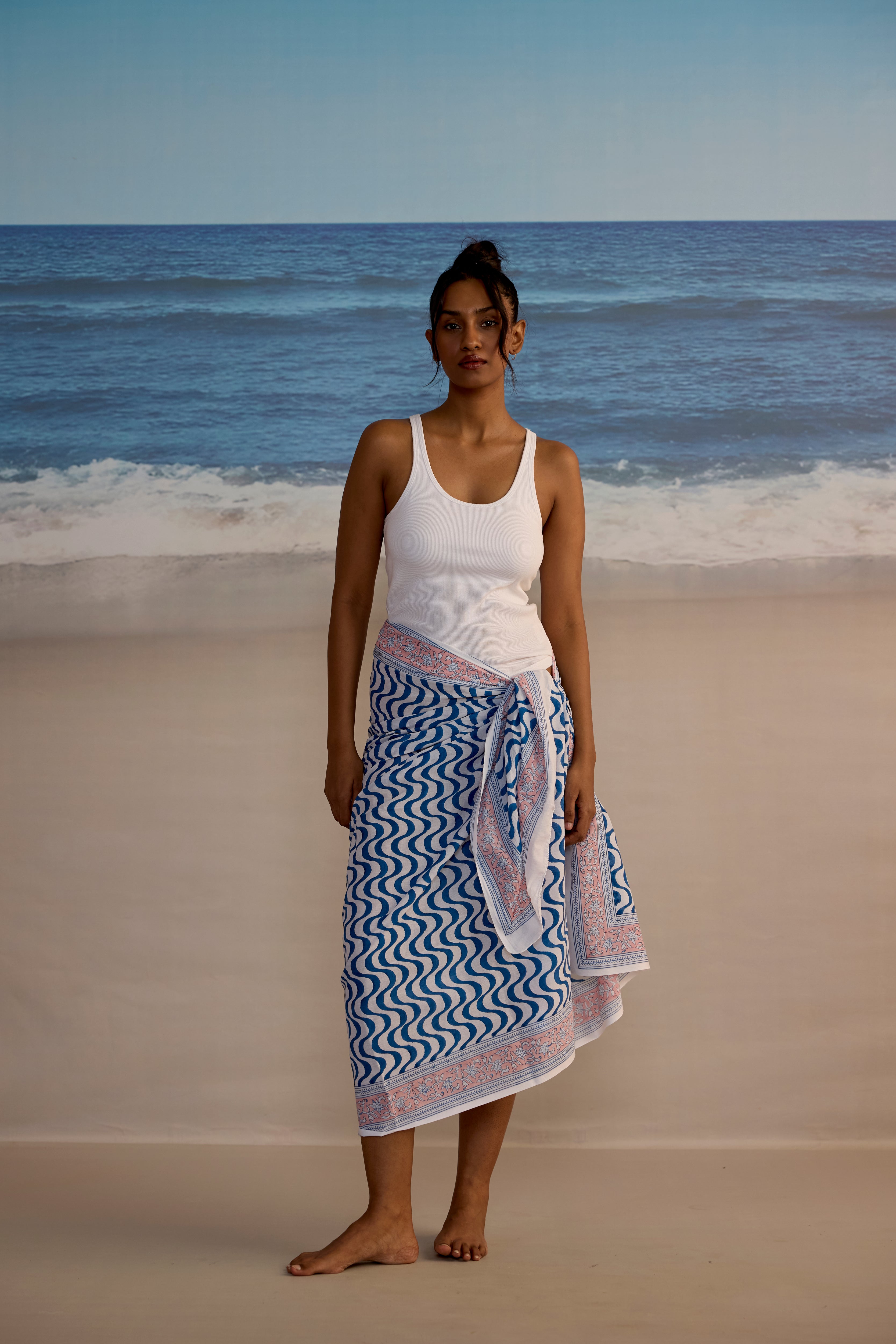 【新品】SZ blockprints ＊ sarong マルチクロス 2021 / 未使用 / SZ Blockprints / sarong マルチクロス / 3