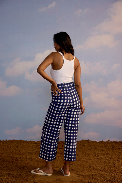 Painter Pant in Gingham Print