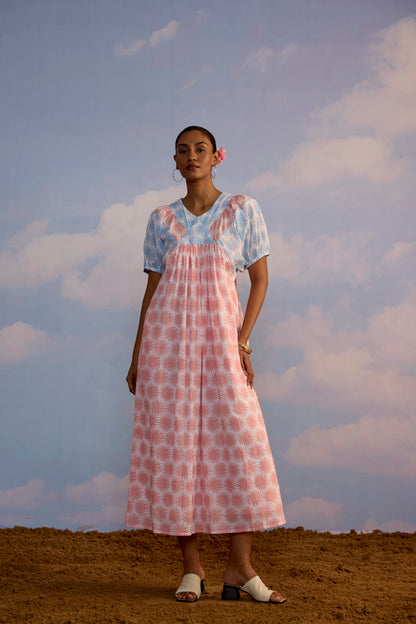 Sai Dress in Sun Print