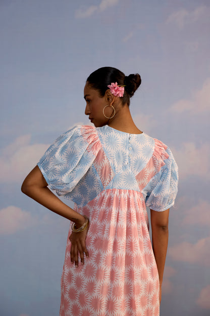 Sai Dress in Sun Print