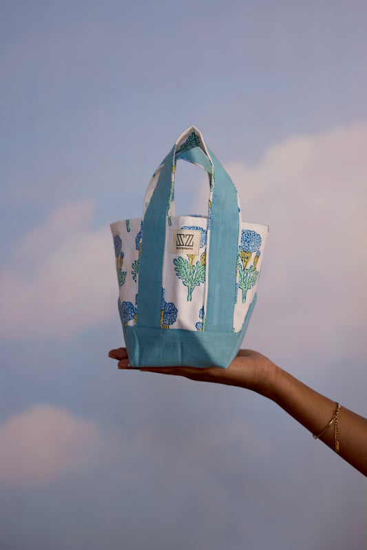 Maine Mini Tote in Fleur Print