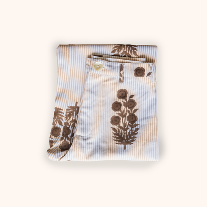 Disco Pant in Poppy Stamp