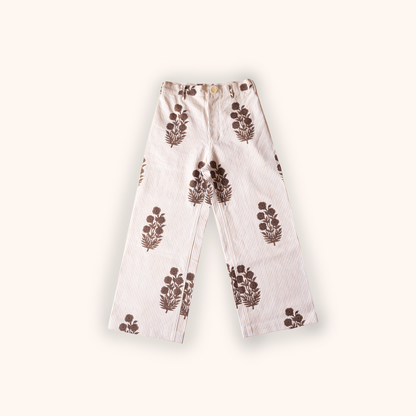 Disco Pant in Poppy Stamp