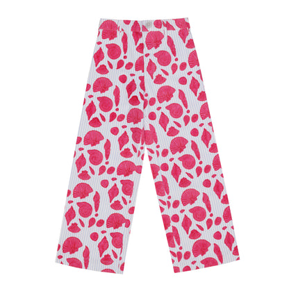 Disco Pant in Sea Shell on Thin Stripe