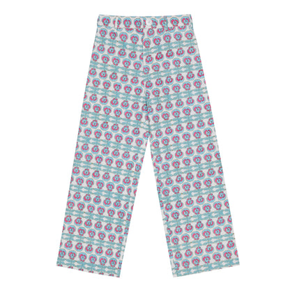 Disco Pants in Pansy Print