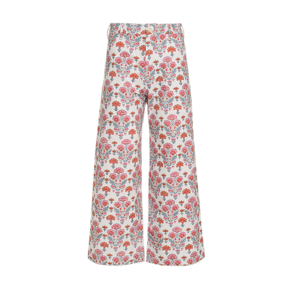 Disco Pants in Geranium Print