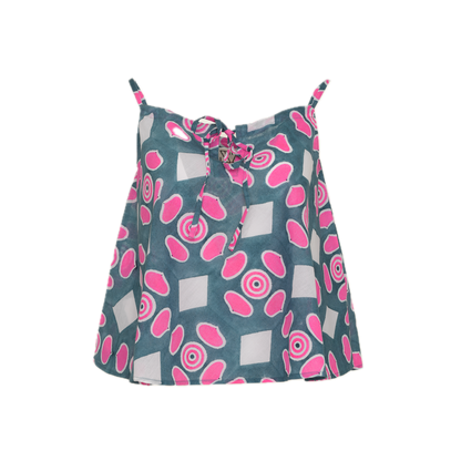 Final Sale: Goa Tank in Button Print