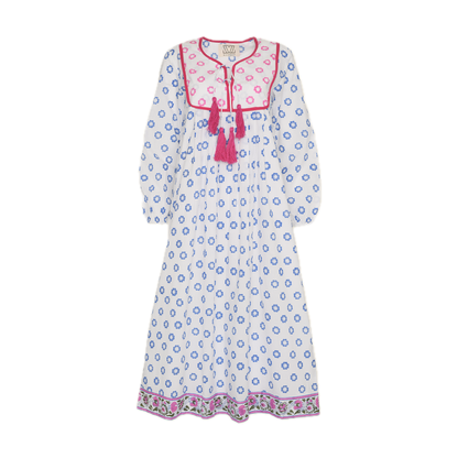 Final Sale: Kitty Dress in Daffodil Print