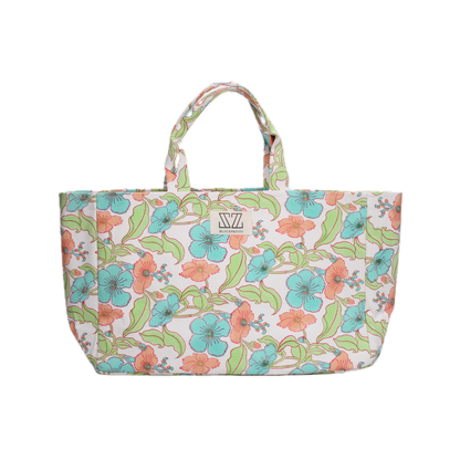 Shopper Tote in Flower Power Print