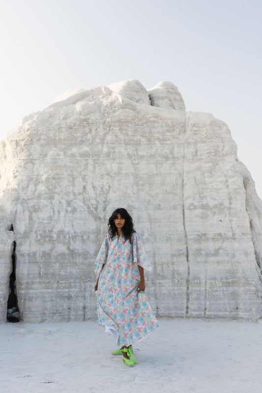 Artemisia Dress in Flower Power Print