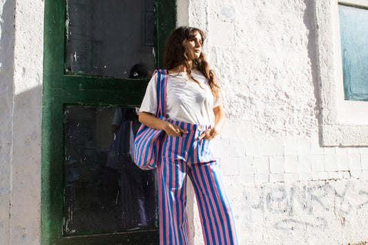 Painter Pant in Double Thick Stripe