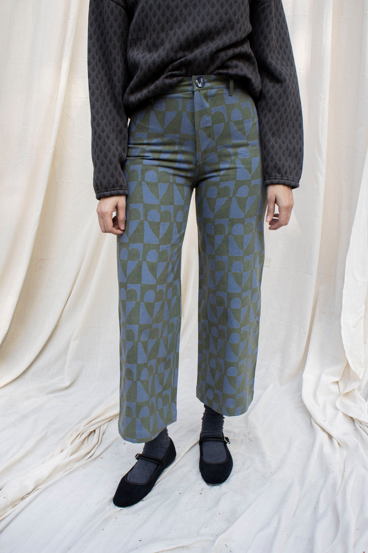 Disco Pant in Heart Cookie