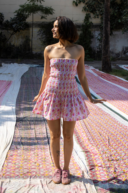 Olive Dress in Essa Print