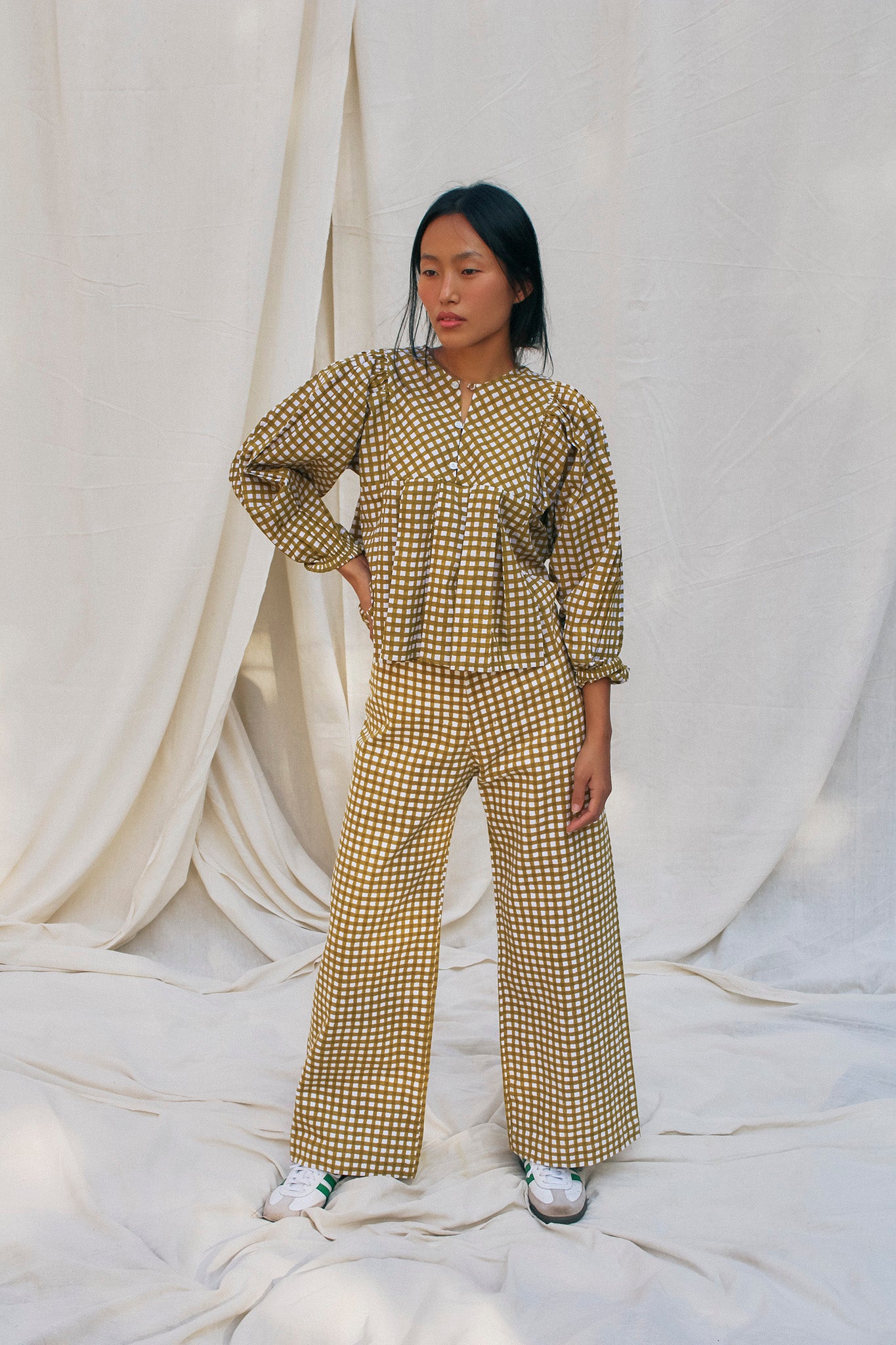 Disco Pants in Camel