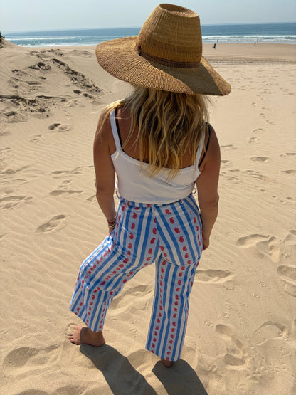 Disco Pants in Ribbon Print
