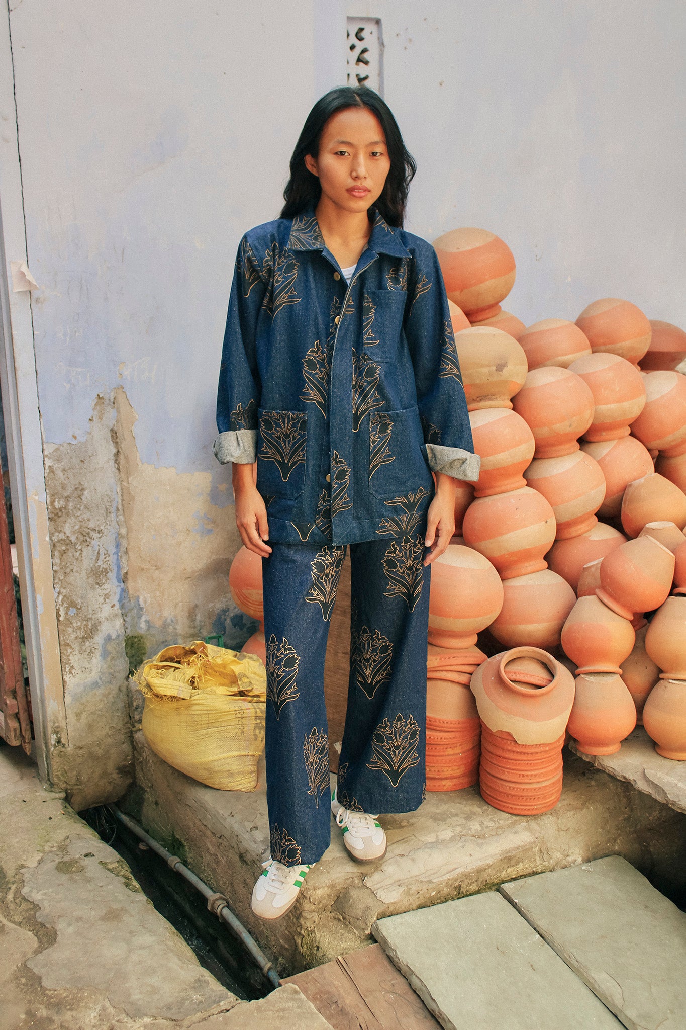 Lightweight Denim Field Vest