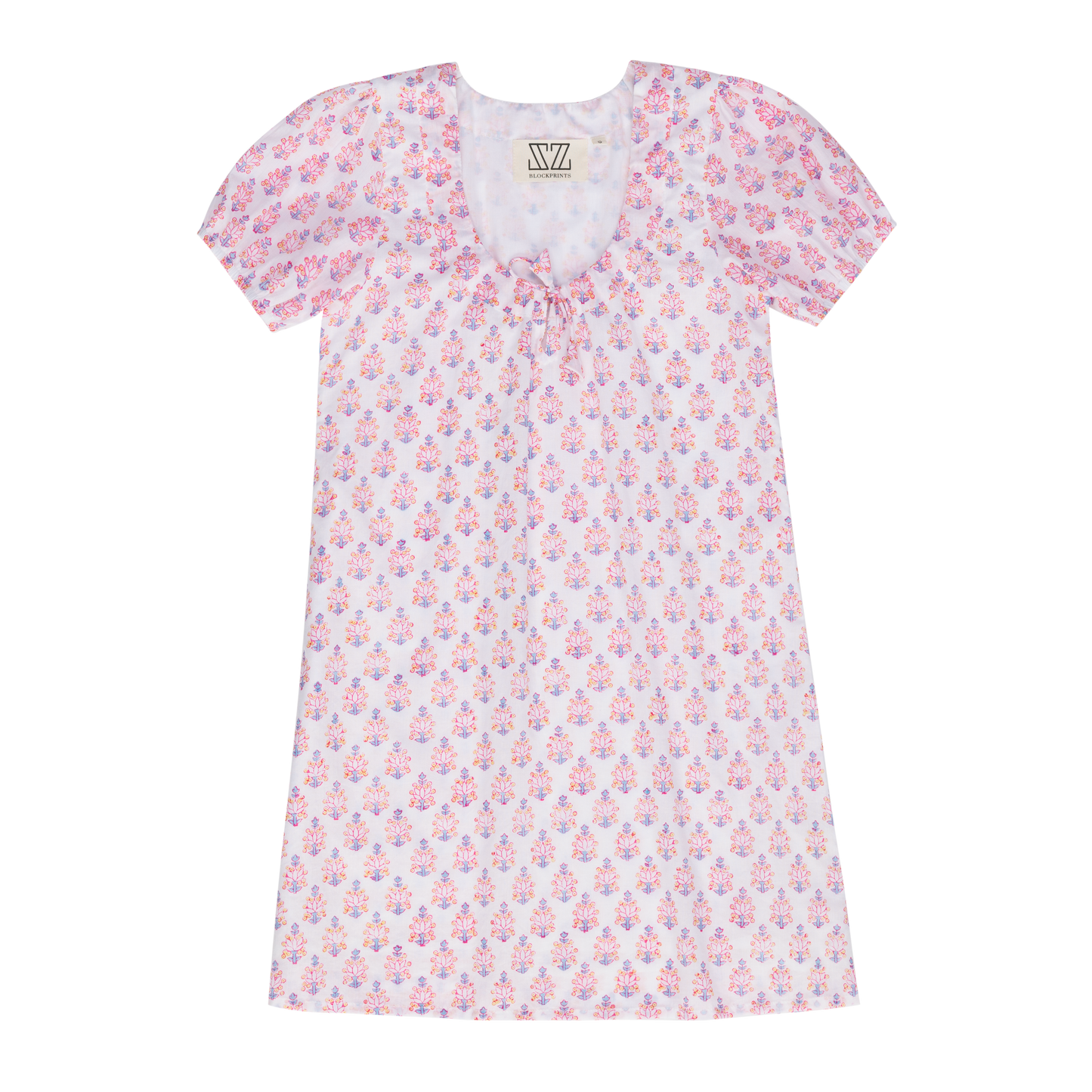 Mansi Dress in Berry Print