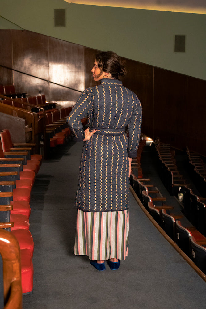 Final Sale: Jiya Coat in Maggi Print