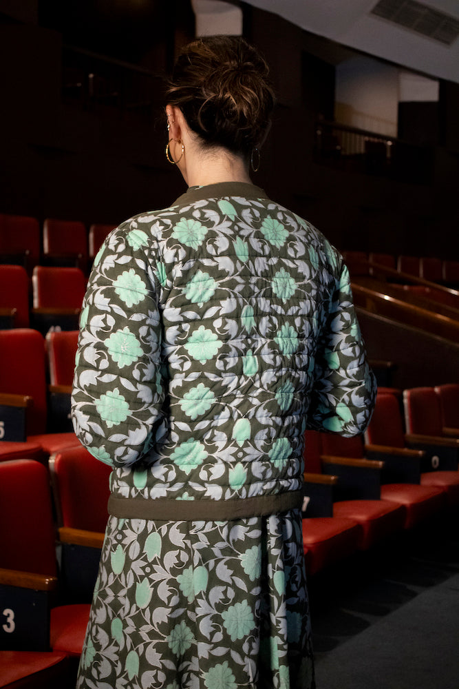 Final Sale: Poppy Jacket in Lisbon Print