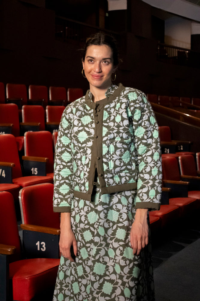 Final Sale: Poppy Jacket in Lisbon Print