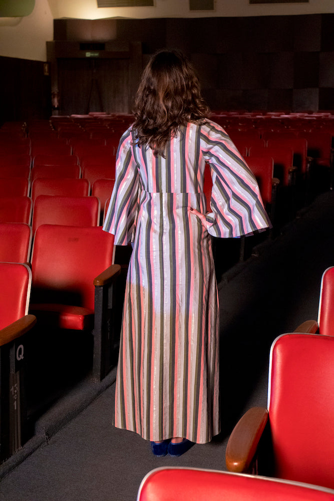 Final Sale: Stevie Dress in Multi Stripe