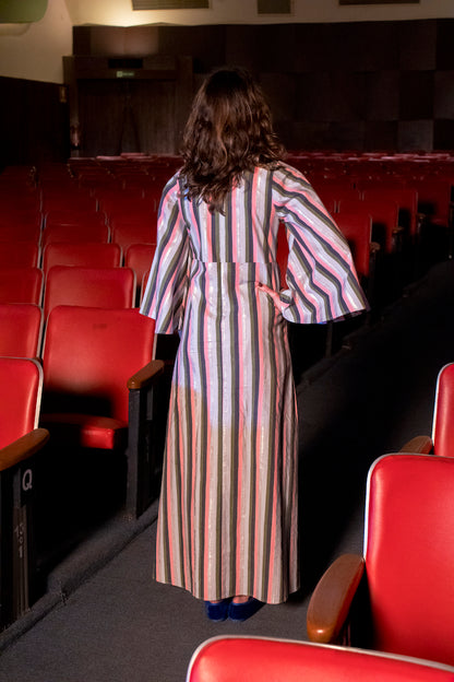 Final Sale: Stevie Dress in Multi Stripe