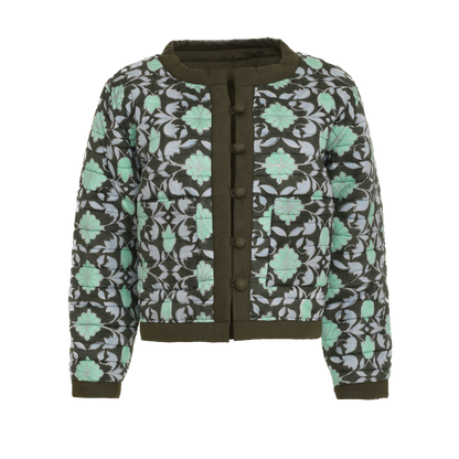 Final Sale: Poppy Jacket in Lisbon Print