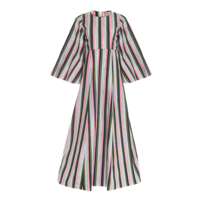 Final Sale: Stevie Dress in Multi Stripe