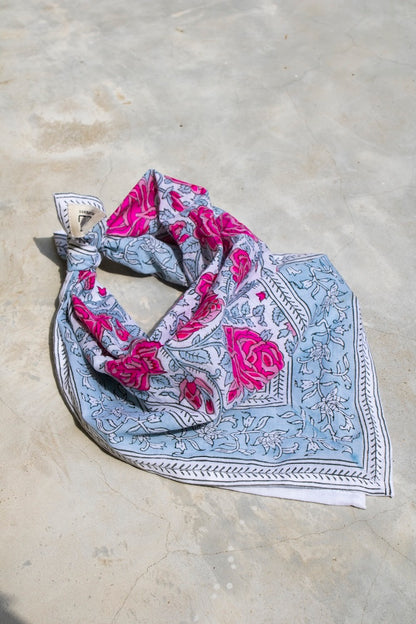 Bandana in Rose Print