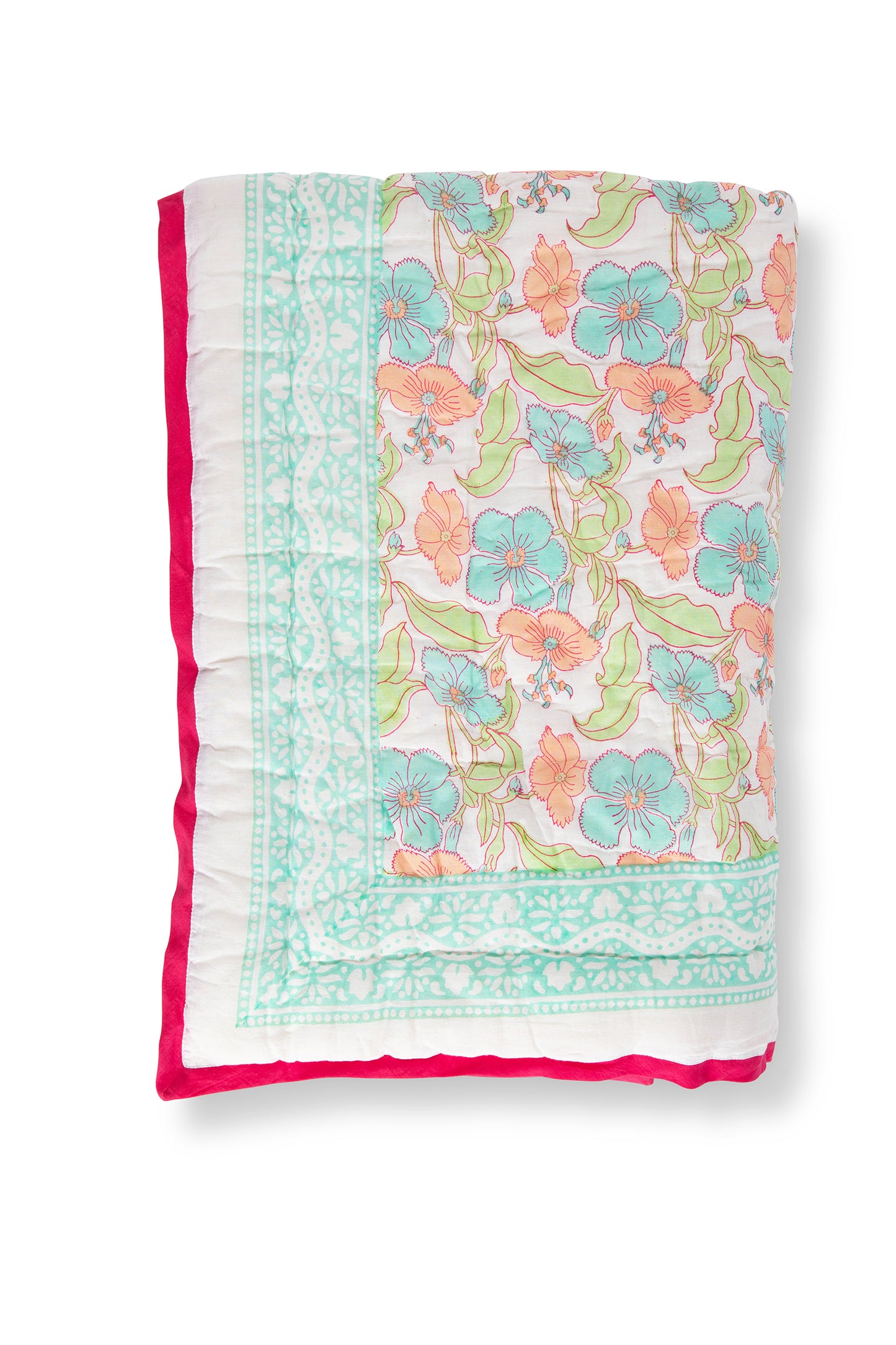 Baby Blanket in Flower Power Print