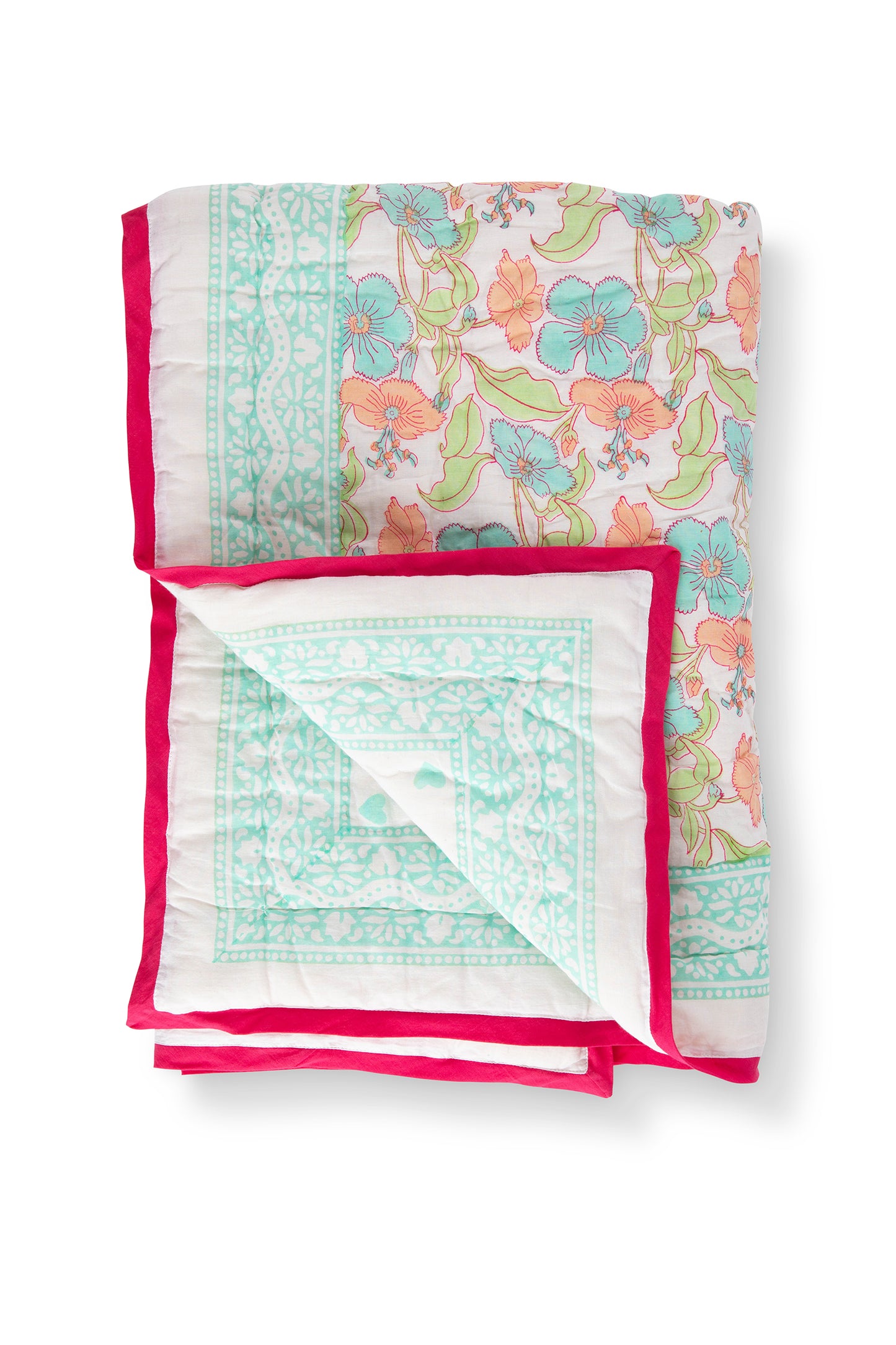 Baby Blanket in Flower Power Print
