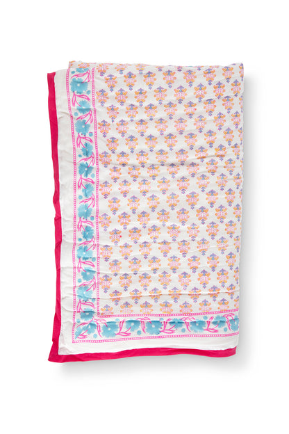 Baby Blanket in Berry Print