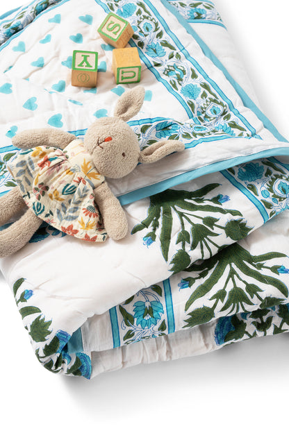 Baby Blanket in Palladio Garden