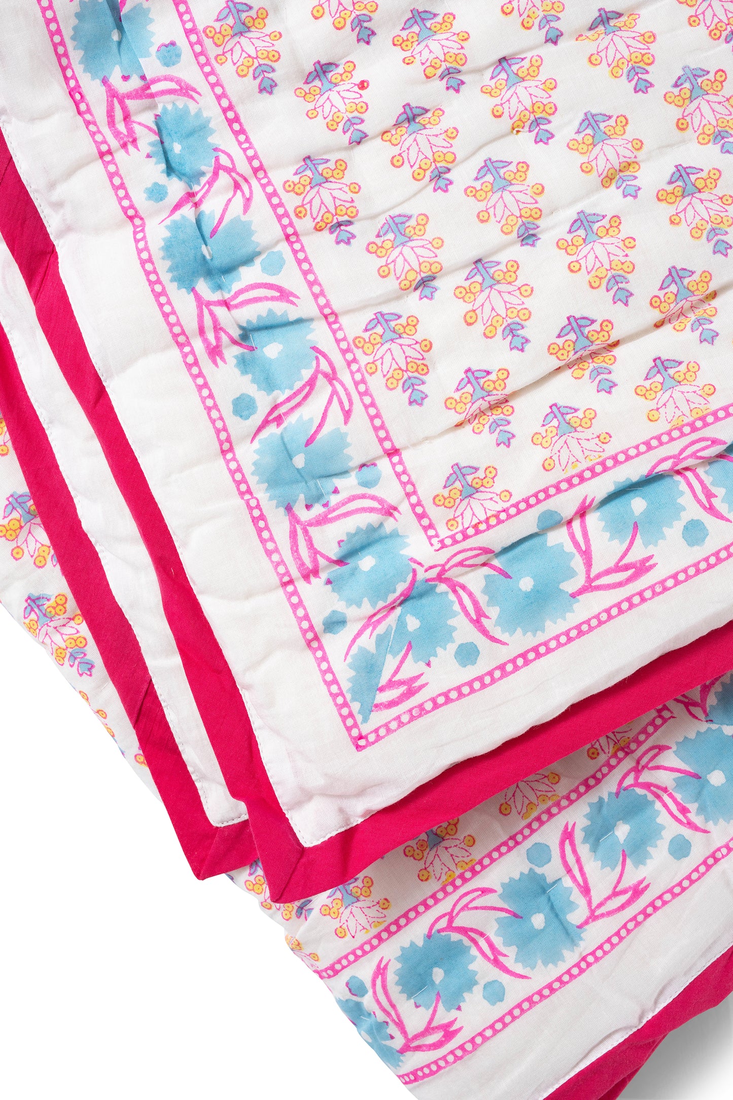 Baby Blanket in Berry Print