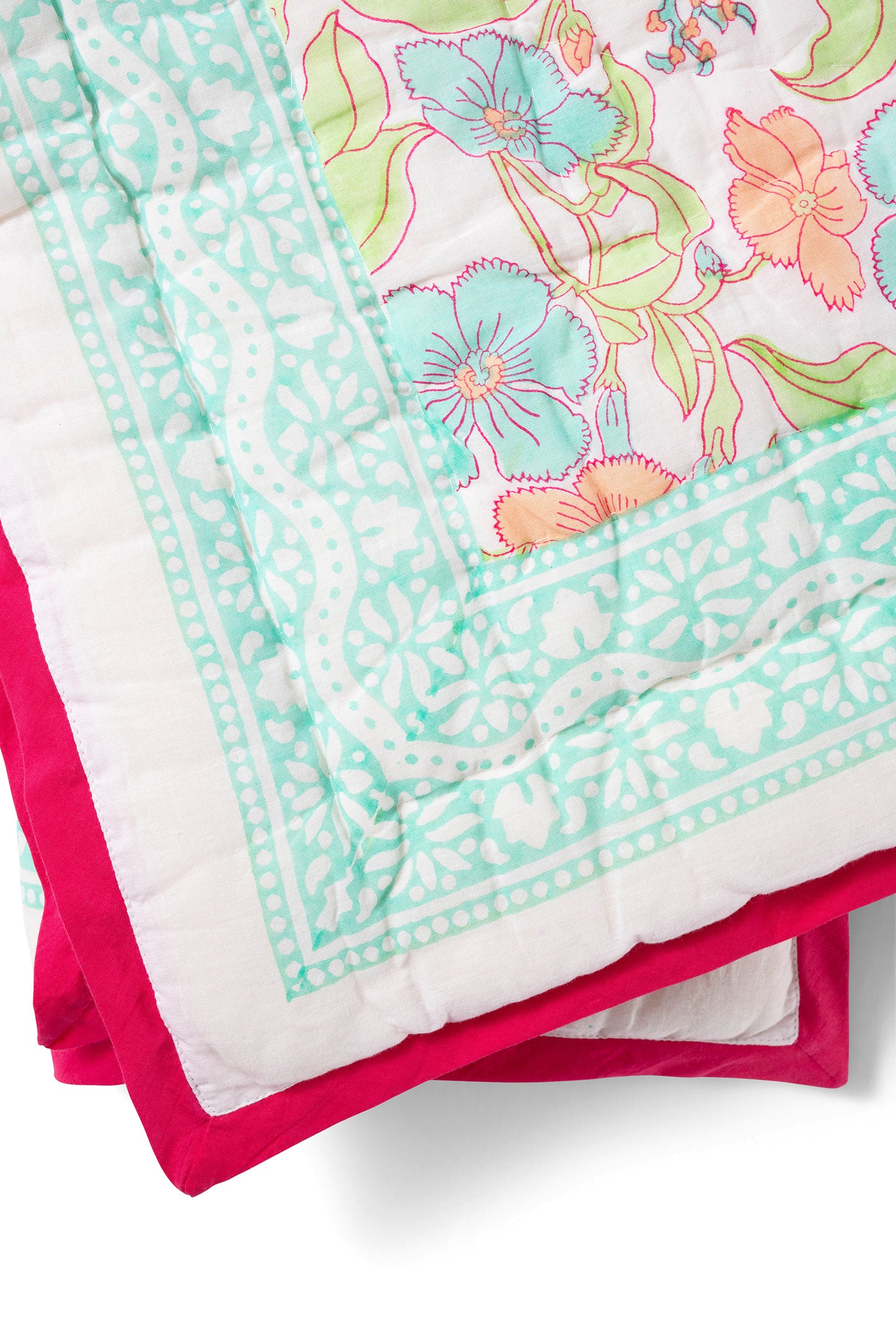 Baby Blanket in Flower Power Print