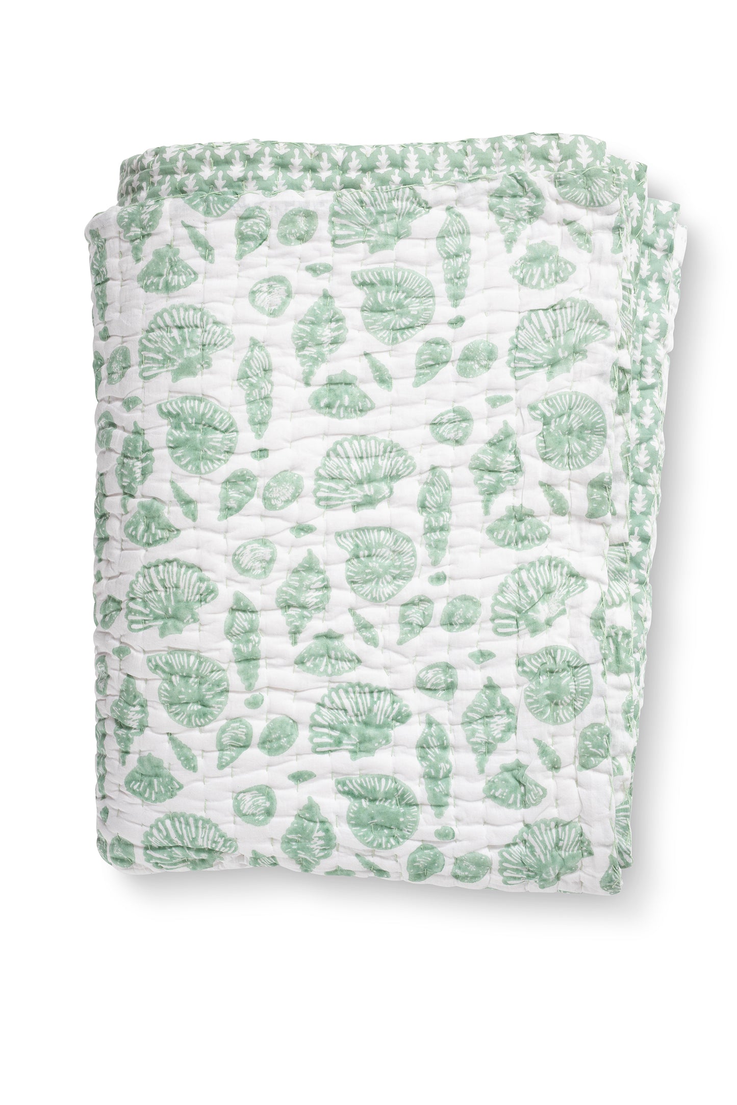 Medium Quilt in Shell Print & Patti