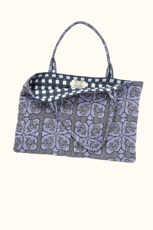 Quilt Bag in Rose & Roll