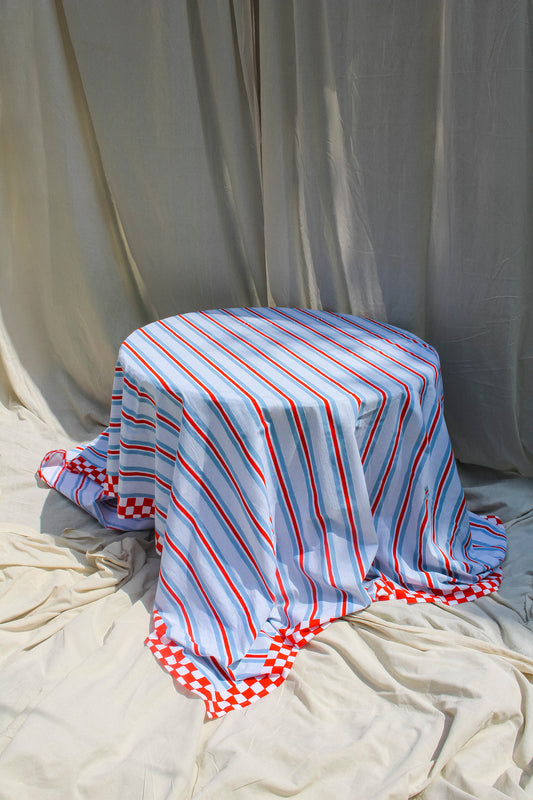 Tablecloth in Cashmere Blue