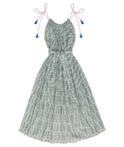 Alexandra Dress in Pansy Print