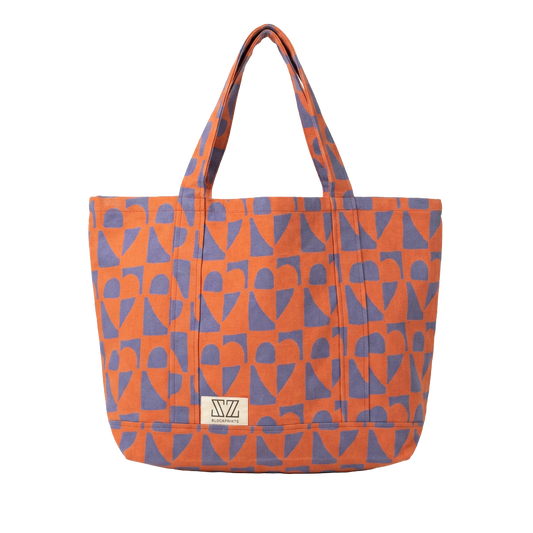 Medium Tote in Heart Cookie Print