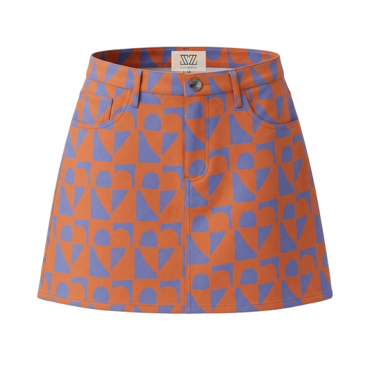 Saturday Skirt in Heart Cookie