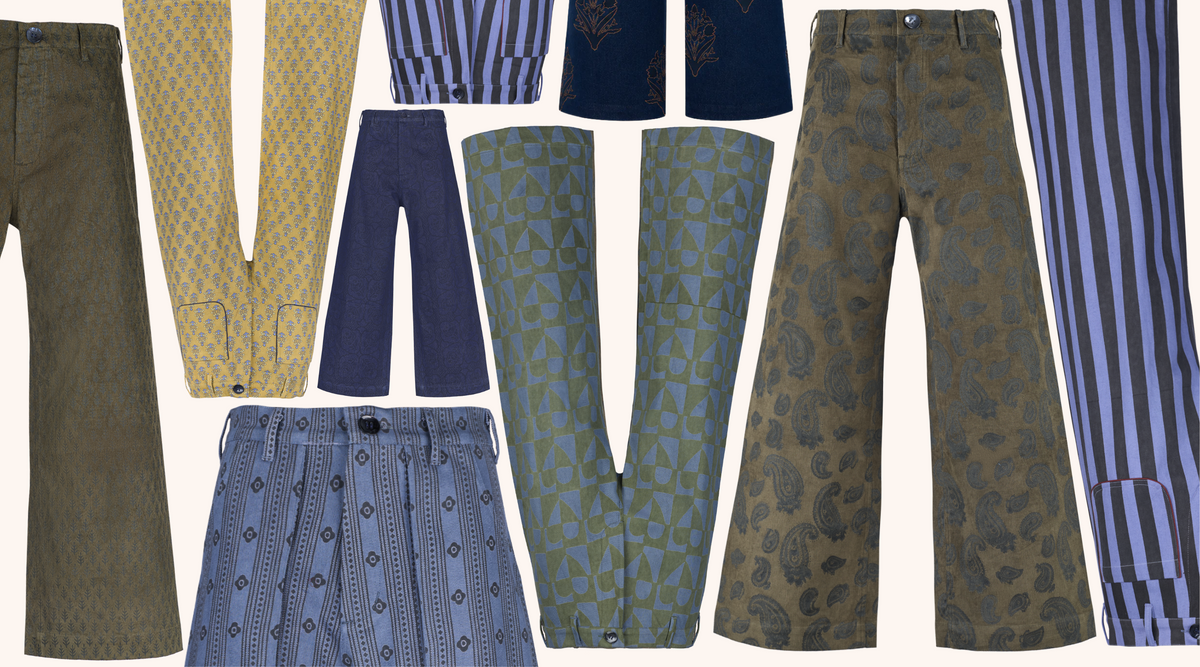 Disco Pants World – SZ BLOCKPRINTS Disco Pants World – SZ BLOCKPRINTS