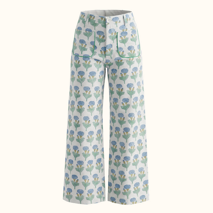 Boss Pants in Fleur Print