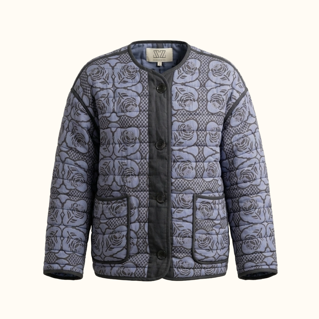 Lazlo Jacket in Rose & Roll