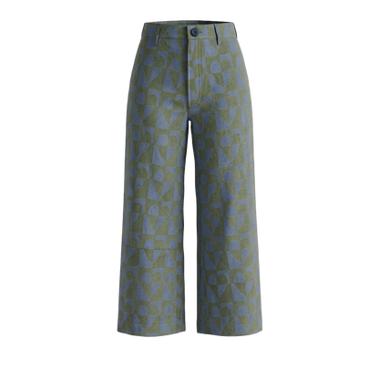 Disco Pant in Heart Cookie