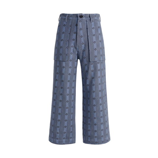 Cargo Pant in Flower Runway